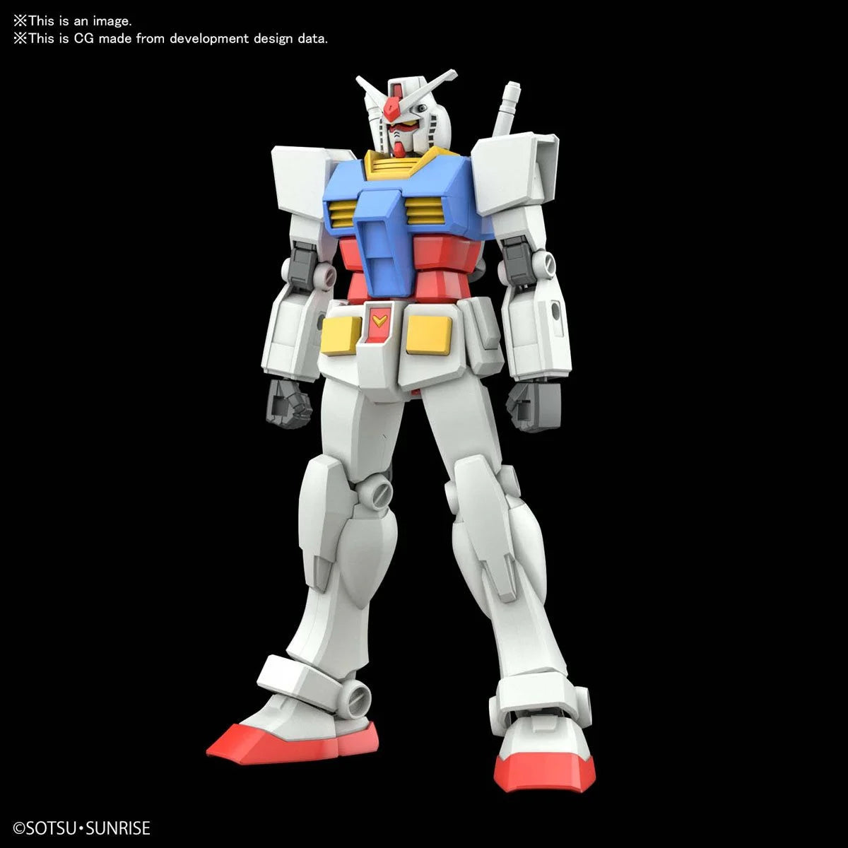 Bandai EG Mobile Suit Gundam RX-78-2 Gundam 1:144 Scale Entry Grade Model Kit