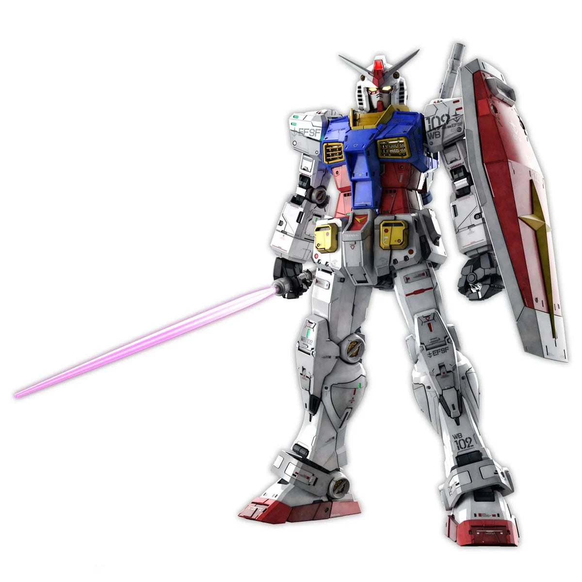 Bandai PG Mobile Suit Gundam RX-78-2 Gundam Perfect Grade Unleashed 1:60 Scale Model Kit