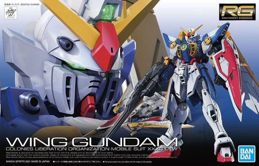 BANDAI Hobby RG 1/144 WING GUNDAM