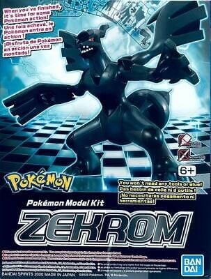 Bandai Pokemon Select Series 14 Zekrom Model Kit