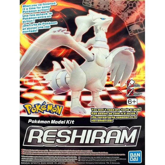 Bandai Pokemon Select Series 13 Reshiram Model Kit