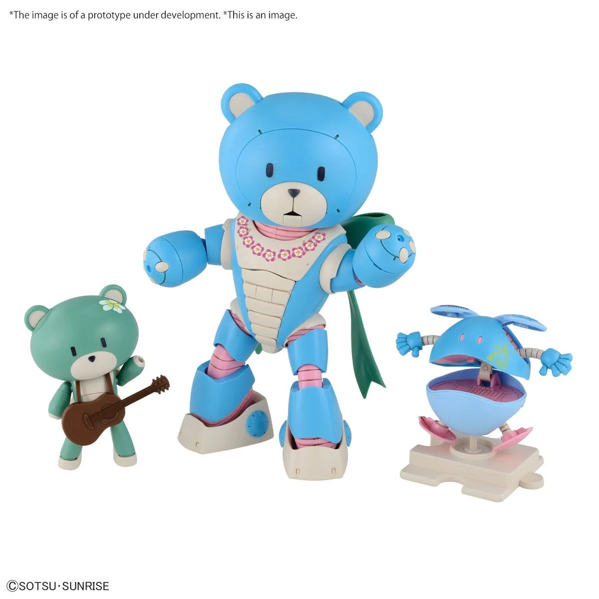 Bandai HG Gundam Build Metaverse Beargguy Ohana and AloHalo High Grade 1:144 Scale Model Kit Set