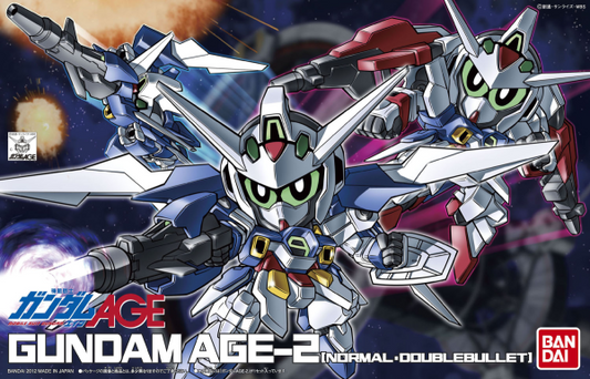 BANDAI Hobby BB371 Gundam Age-2 (Normal/Double Bullet)