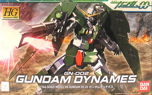 Bandai Gundam 1/144 HG 00 #03 GN-002 Gundam Dynames Model Kit