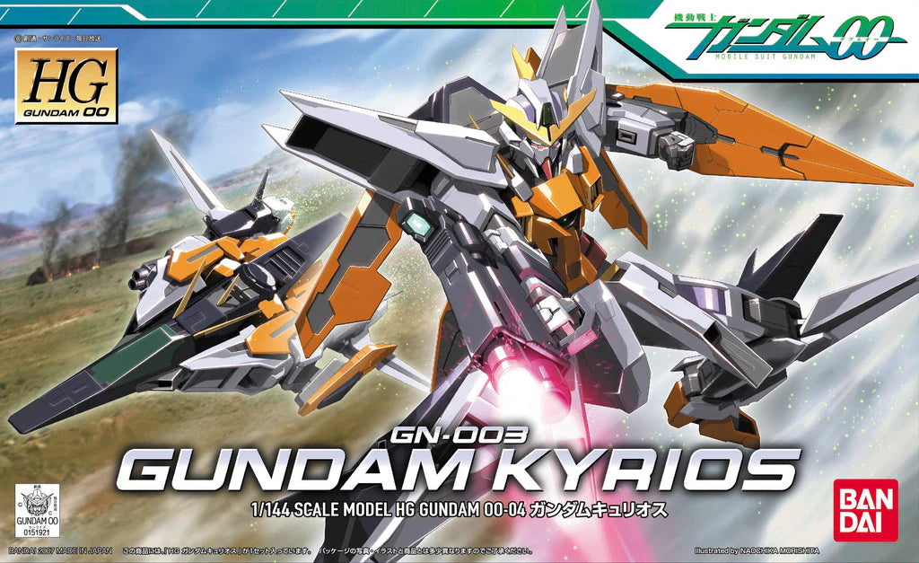 Bandai Gundam 1/144 HG 00 #04 GN-003 Gundam Kyrios Model Kit