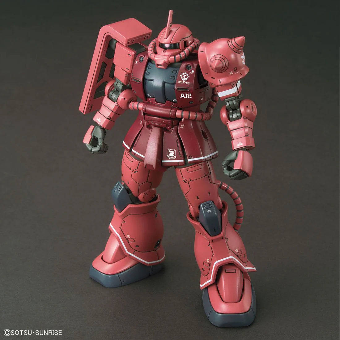 Bandai HG Gundam The Origin MS-06S Zaku II Principality of Zeon Char Aznable's Mobile Suit Red Comet Ver HG 1:144 Scale Model Kit