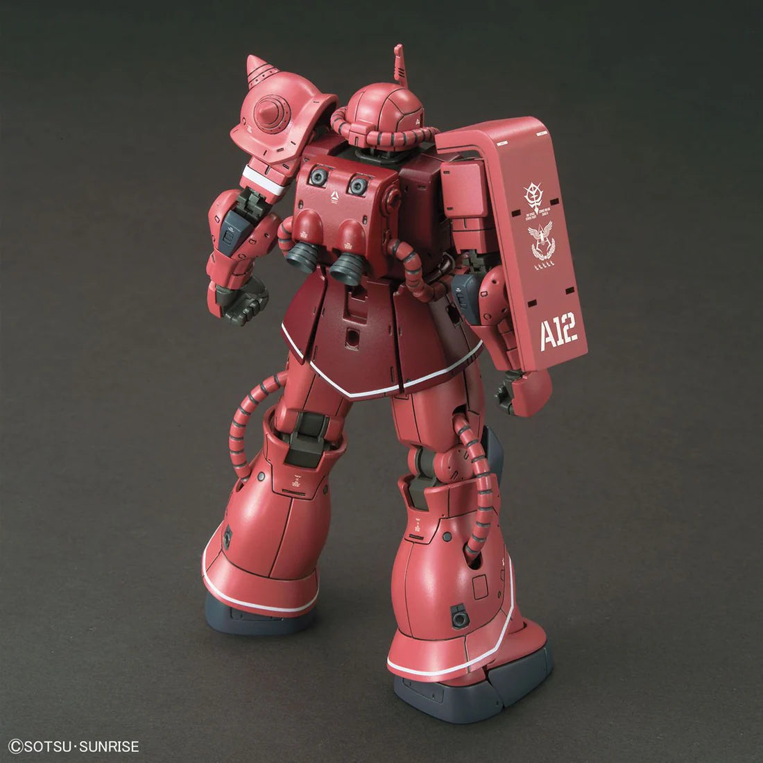 Bandai HG Gundam The Origin MS-06S Zaku II Principality of Zeon Char Aznable's Mobile Suit Red Comet Ver HG 1:144 Scale Model Kit