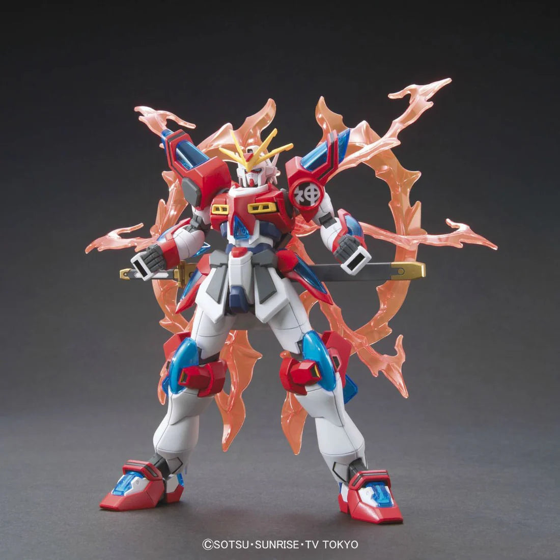 Bandai HG Gundam Build Fighters Try Kamiki Burning Gundam High Grade 1:144 Scale Model Kit