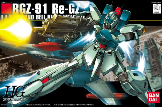 Bandai HG Gundam 1/144 HGUC #085 Char's Counterattack RGZ-91 Re-GZ Model Kit