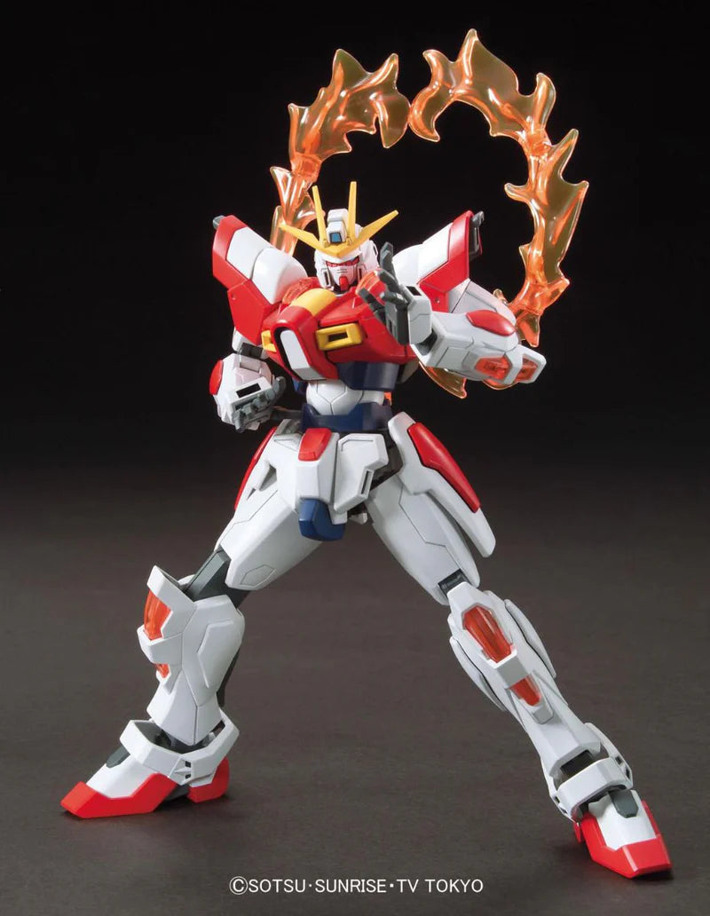 Bandai HG Gundam Build Fighters Try Build Burning Gundam High Grade 1:144 Scale Model Kit