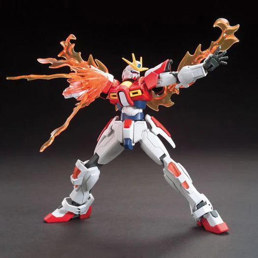 Bandai HG Gundam Build Fighters Try Build Burning Gundam High Grade 1:144 Scale Model Kit