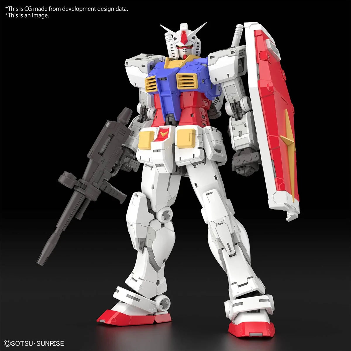 Bandai RG Mobile Suit Gundam RX-78-2 Version 2.0 Real Grade 1:144 Scale Model Kit