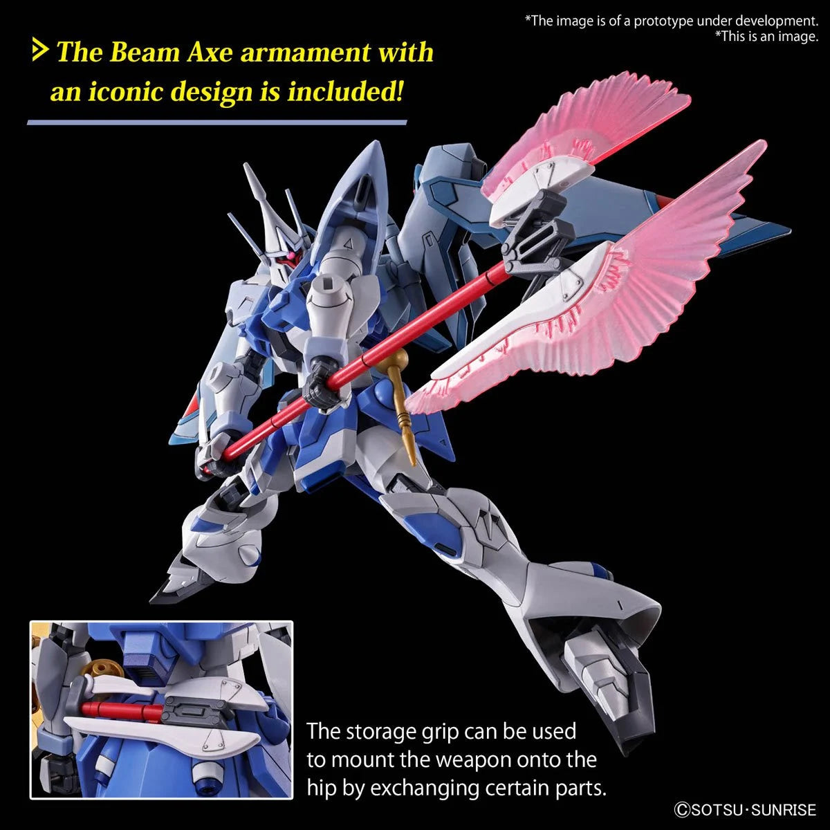 Bandai HG Mobile Suit Gundam Seed Freedom Gyan Strom Agnes Giebenrath Custom High Grade 1:144 Scale Model Kit