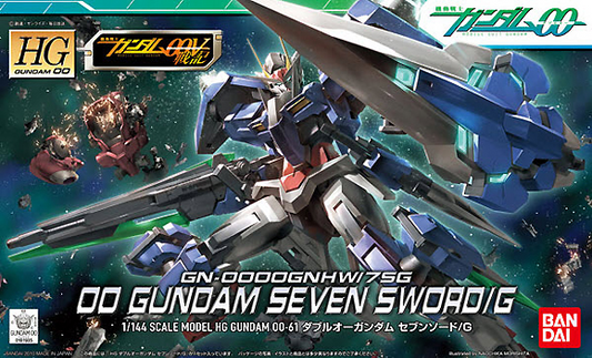 BANDAI Hobby HG 1/144 #61 00 Gundam Seven Sword G