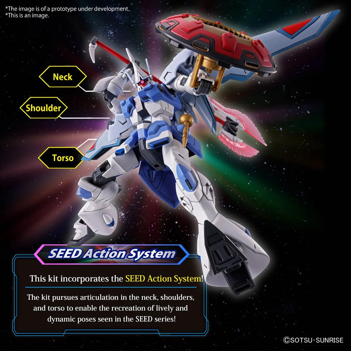 Bandai HG Mobile Suit Gundam Seed Freedom Gyan Strom Agnes Giebenrath Custom High Grade 1:144 Scale Model Kit