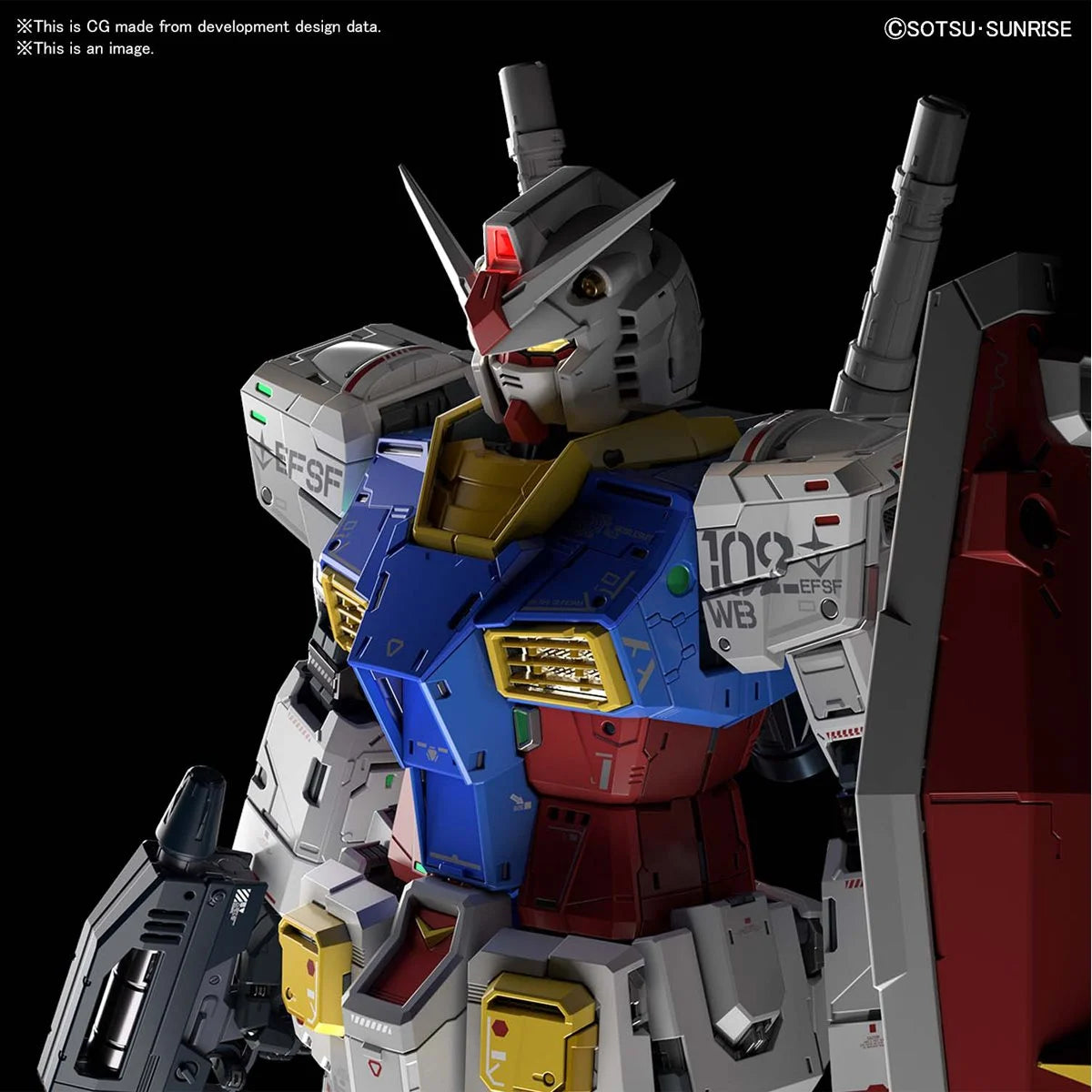 Bandai PG Mobile Suit Gundam RX-78-2 Gundam Perfect Grade Unleashed 1:60 Scale Model Kit