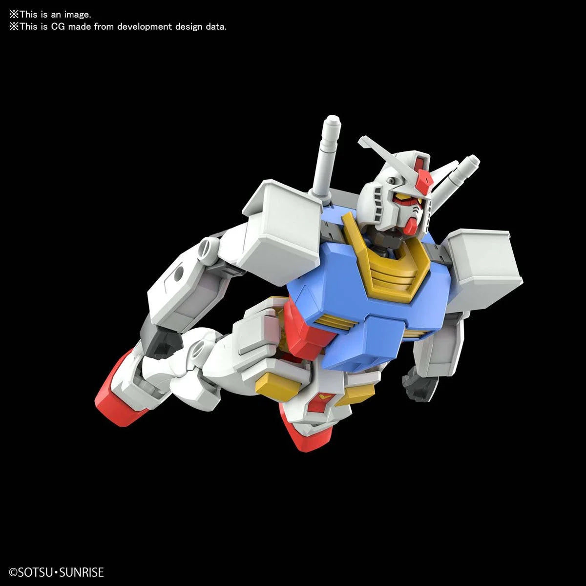 Bandai EG Mobile Suit Gundam RX-78-2 Gundam 1:144 Scale Entry Grade Model Kit