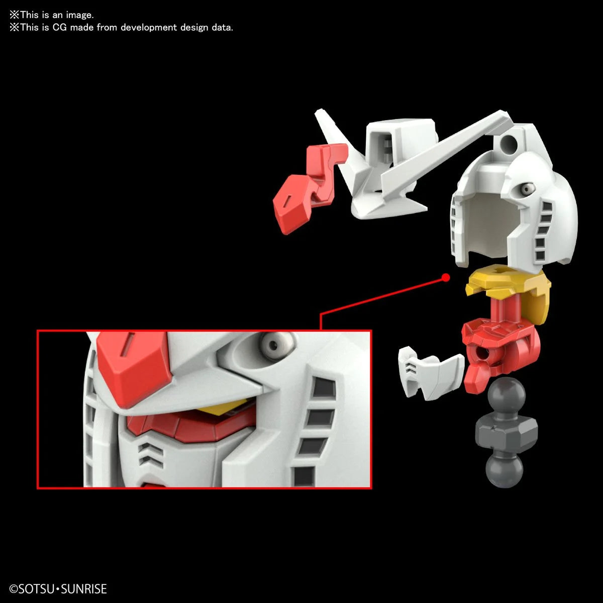 Bandai EG Mobile Suit Gundam RX-78-2 Gundam 1:144 Scale Entry Grade Model Kit