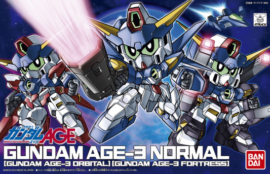 BANDAI HOBBY BB372 Gundam Age-3 (Normal/Fortress/Orbital)