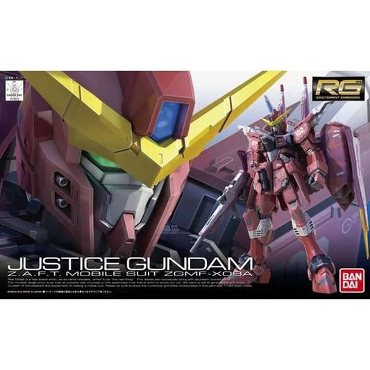 Bandai RG 1/144 ZGMF-X09A Justice Gundam Model Kit