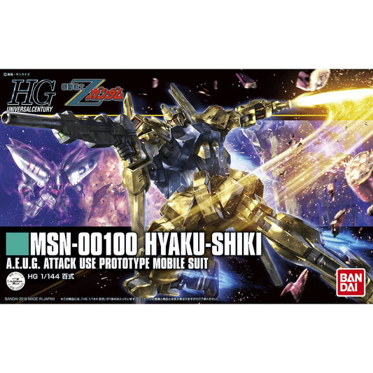 Bandai HG Mobile Suit Zeta Gundam Hyaku Shiki High Grade Universal Century 1:144 Scale Model Kit