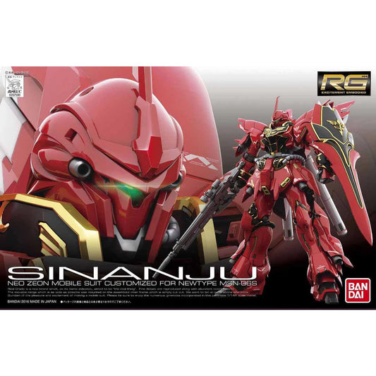 Bandai RG 1/144 MSN-06S Sinanju Model Kit