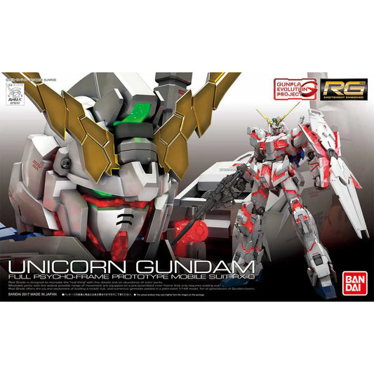 Bandai RG Gundam Unicorn Real Grade 1:144 Scale Model Kit