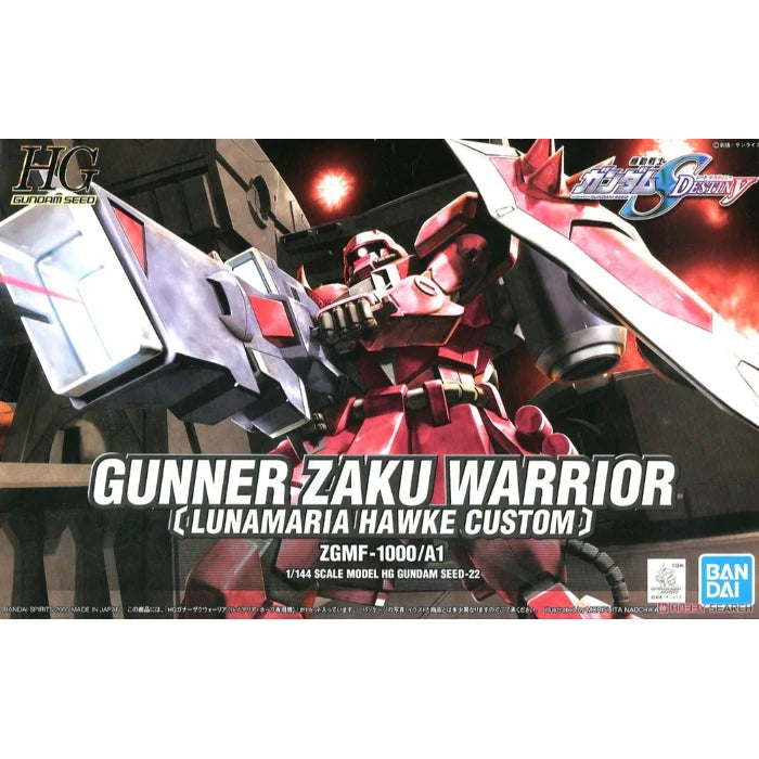 Bandai HGGS 1/144 #22 Gunner Zaku Warrior (Lunamaria Hawke Custom)