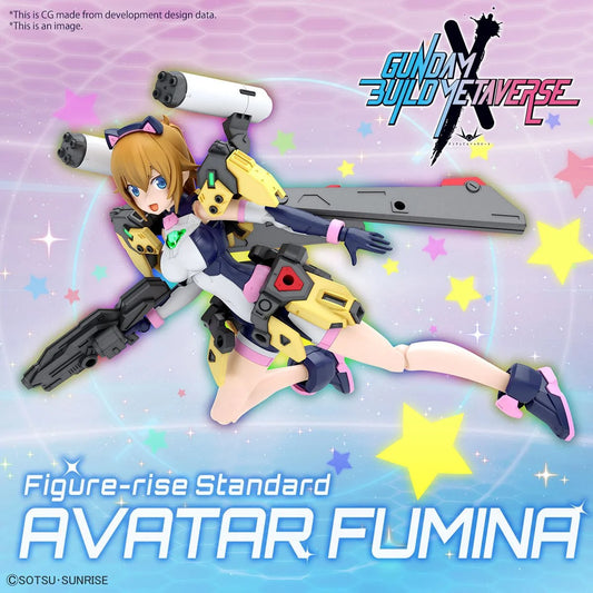 Bandai Gundam Build Metaverse Avartar Fumina Figure-rise Standard Model Kit