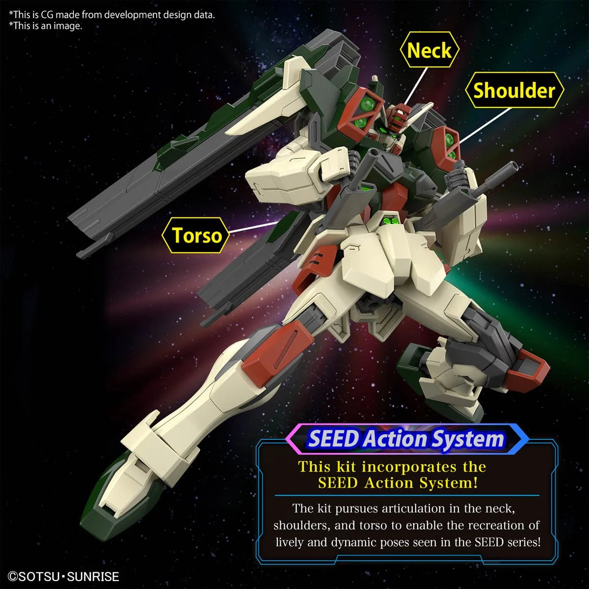 Bandai HG Mobile Suit Gundam Seed Freedom Lightning Buster Gundam High Grade 1:144 Scale Model Kit