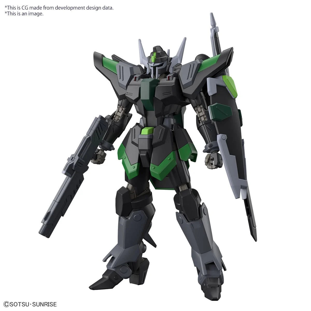 Bandai HG Mobile Suit Gundam Seed Freedom Movie Black Knight Squad Rud-ro.A (Tentative) High Grade 1:144 Scale Model Kit