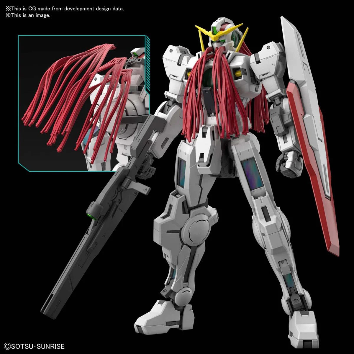 Bandai MG Gundam 00 Gundam Virtue Master Grade 1:100 Scale Model Kit