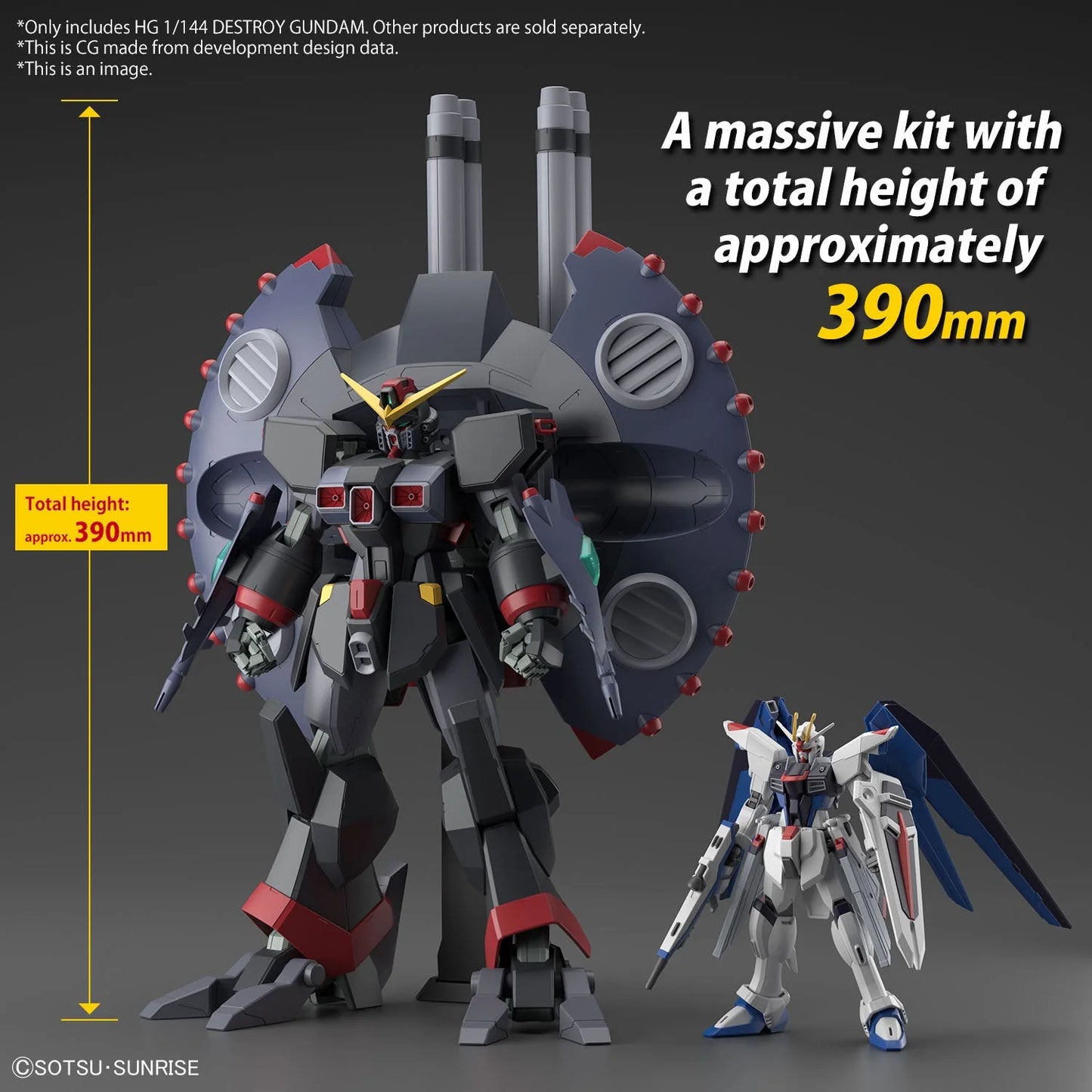 Bandai Gundam 1/144 HGUC #246 HGCE Seed Destiny GFAS-X1 Destroy Gundam Model Kit